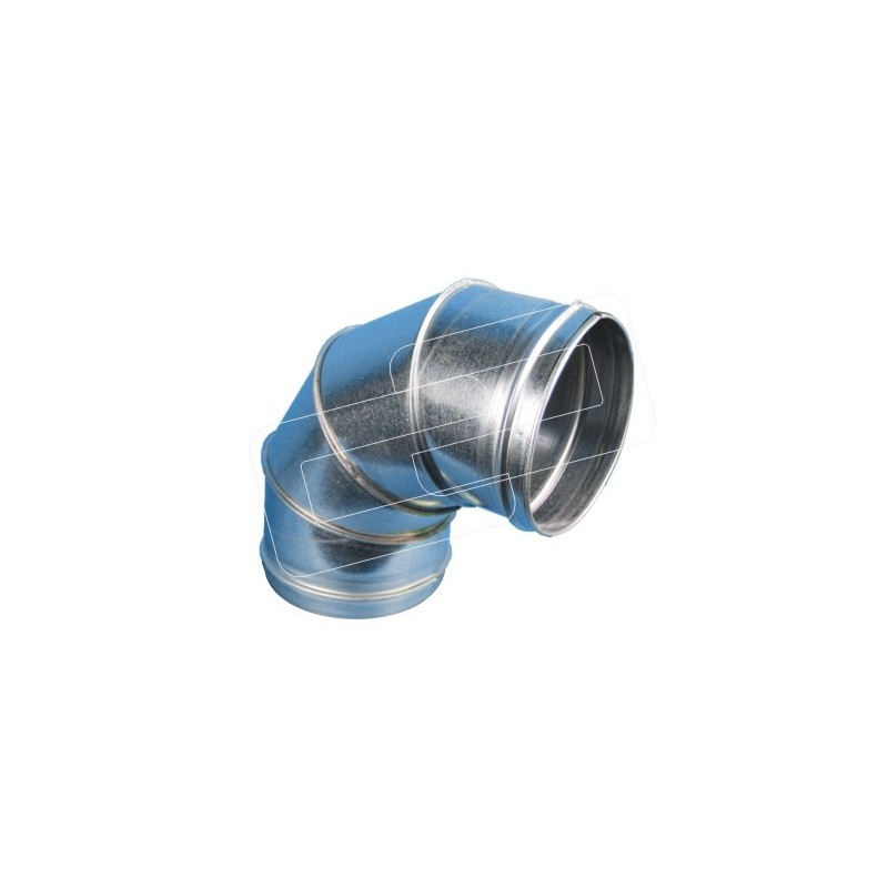 CODO SEGMENTADO 90º GALVANIZADO | CONAIRE - ST VENT