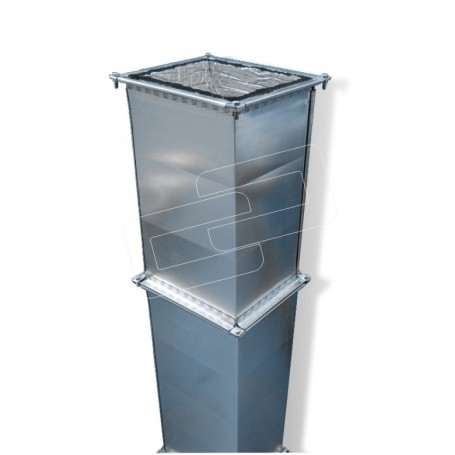 Red de conductos ventilación con aislamiento PIB INTRAFLEX -AL