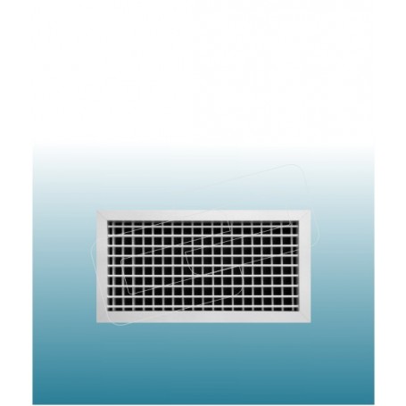 REJILLA ALUMINIO LAMAS ORIENTABLES DOBLE DEFLEXIÓN