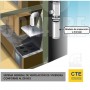 MÓDULO DE INSPECCIÓN Y DRENAJE - EXTRACCIÓN COCINA | CONAIRE - JG GRAS CR-G (1041)