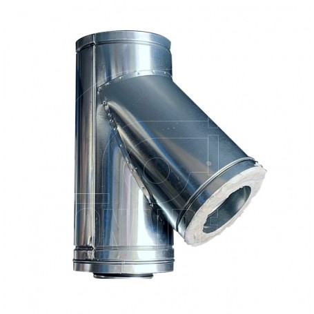 TE SIMPLE 45º DOBLE PARED | CONDUCTOS RESISTENTES AL FUEGO | CONAIRE - JC FIRE EI30 (1520)