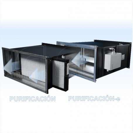 SISTEMA CLEAN AIR-ePlus  | Filtración mecánica + electrostática