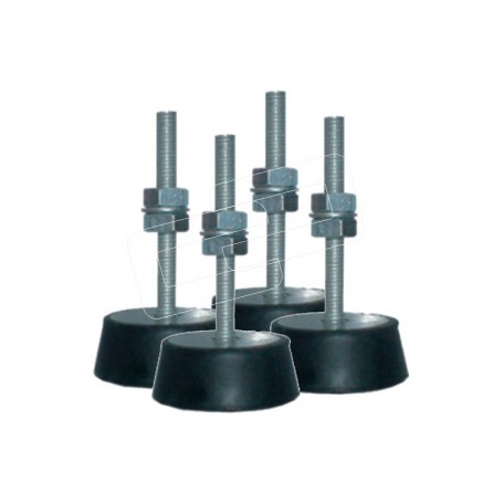 KIT DE MONTAJE SPLITS SUELO 4XS30 + TUERCAS Y ARANDELAS