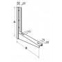 SOPORTES PARED UD EXTERIOR SPLIT METALICO-ECO. 450(2478)