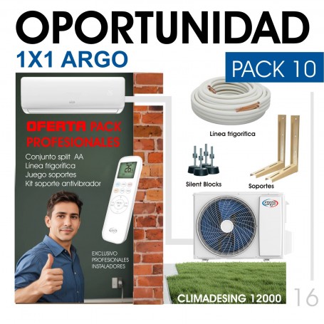 PACK (16) -PROMOCIÓN_PROFESIONAL (10x ARGO-CLIMADESING-12)