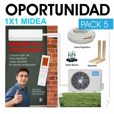 PACK (7) -PROMOCIÓN_PROFESIONAL (5x MIDEA)