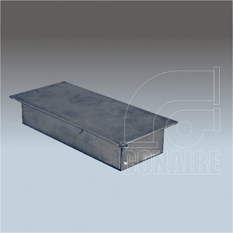 TAPA CIEGA RECTANGULAR GALVANIZADA |  JG MINI VENT - CONAIRE(2729)