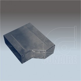 REDUCCIÓN EXCÉNTRICA RECTANGULAR GALVANIZADA | JG MINI VENT - CONAIRE (2730)