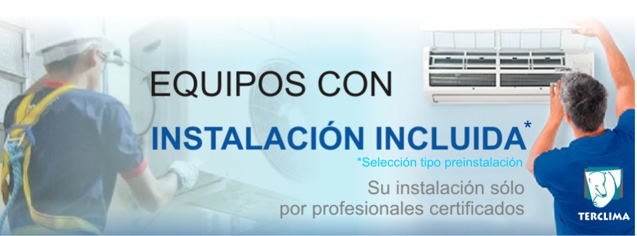 Equipos con instalación